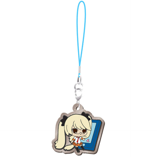 Show by Rock!! Retoree Using a Mobile Device Mochirubber Keychains [USED]