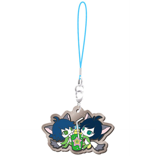 Show by Rock!! Kai Riku Galactica Soda Sodatsusen Mochirubber Keychains [USED]