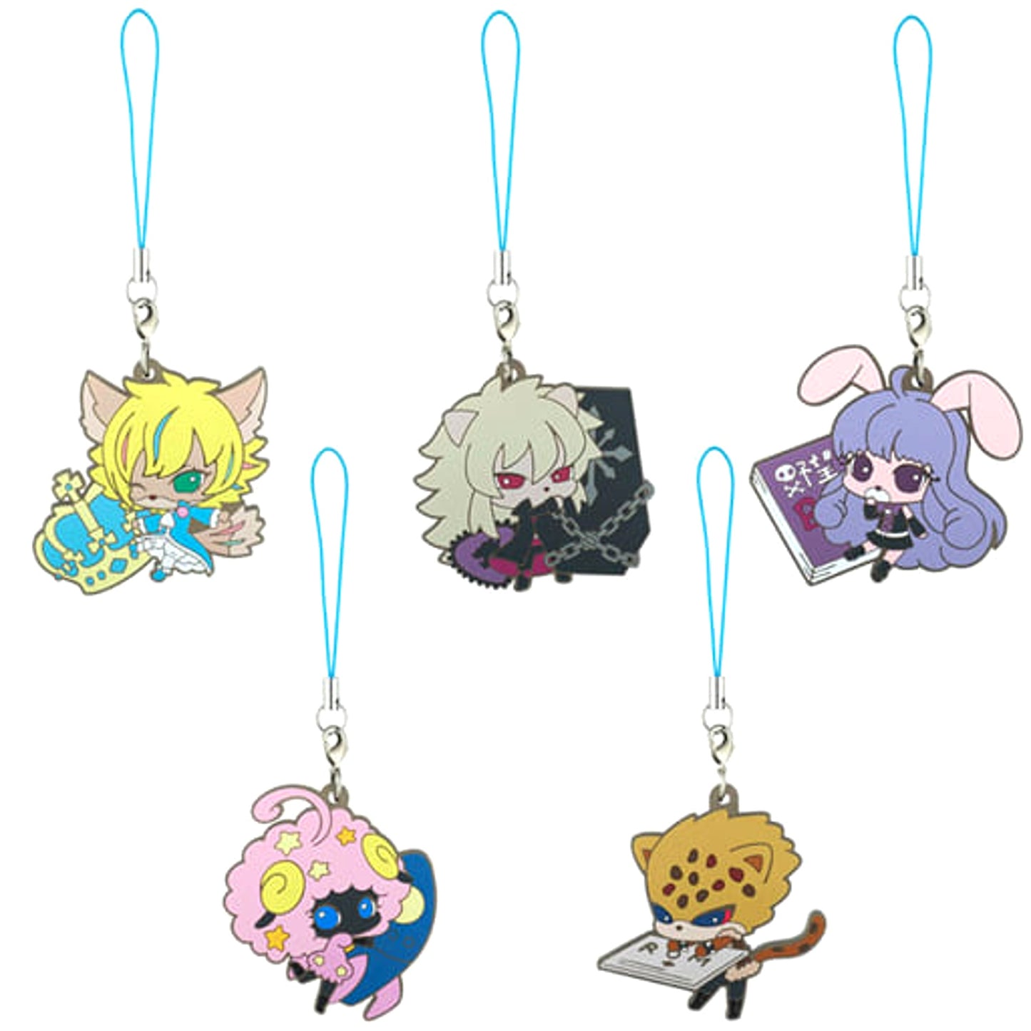 Set of 5 Show By Rock!! Mochiraba Vol. 2 [USED]