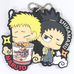 Boruto: Naruto the Movie Naruto Shikamaru Buddycolle Rubber Mascot Seicho Shita Oretachi Dattebayo Edition Keychains [USED]