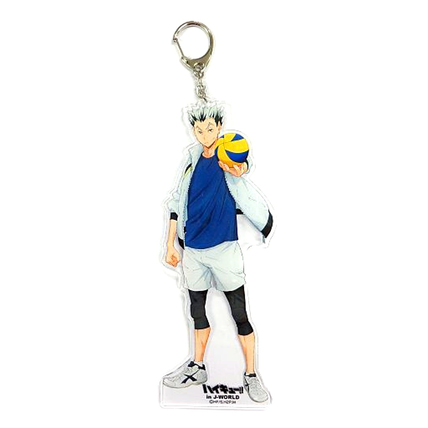 Kotaro Bokuto Haikyu!! Acrylic Keychain Large Fierce Battle Karasuno VS Aoba Johsai J-WORLD [USED]