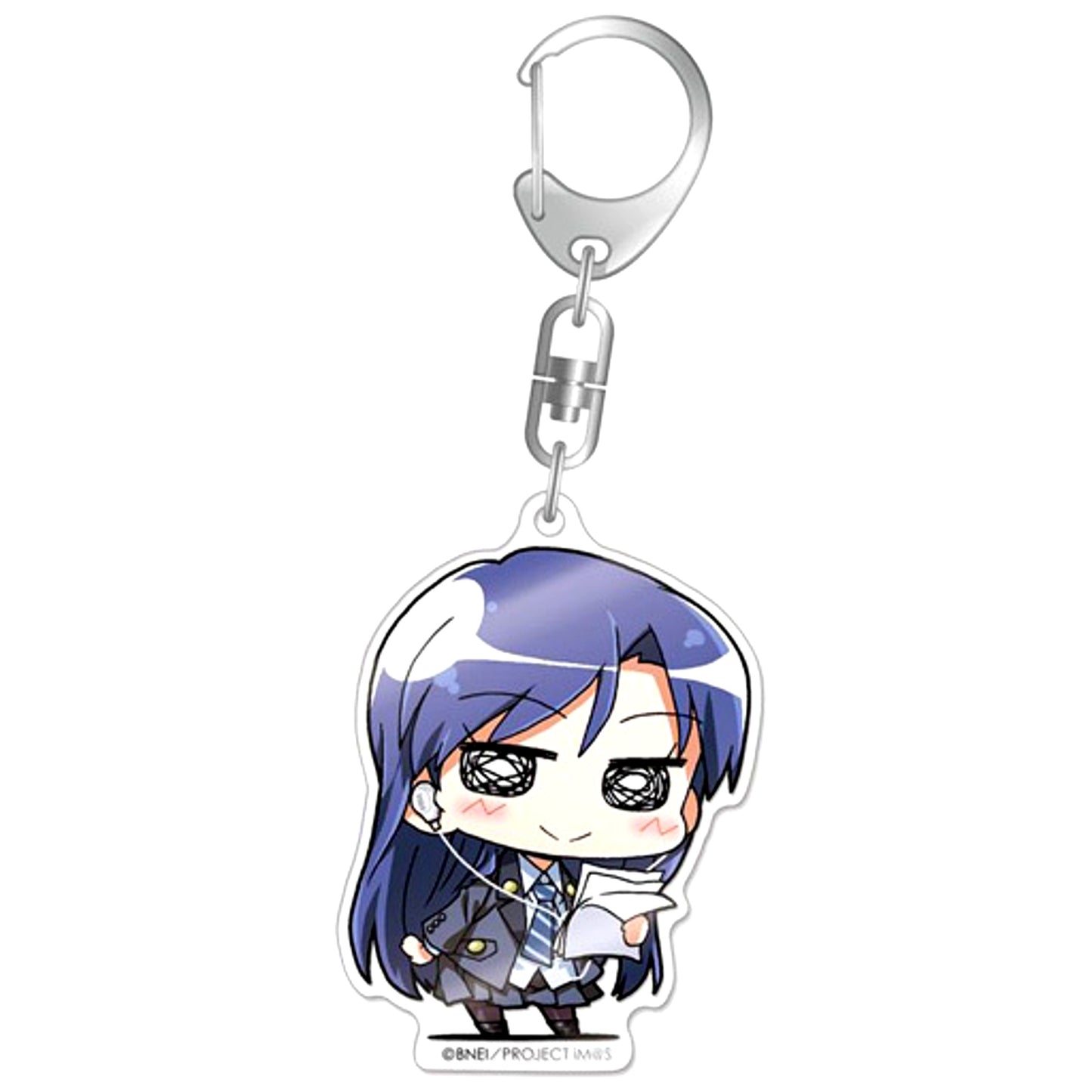 Chihaya Kisaragi The Idolm@ster Minicchu Acrylic Keychain [USED]
