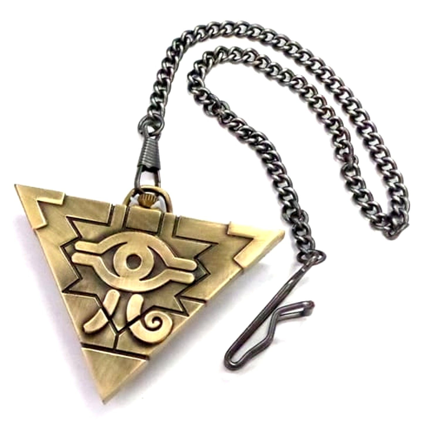 Yu-Gi-Oh! Duel Monsters Yugi Muto Millennium Puzzle Pocket Watch [USED]