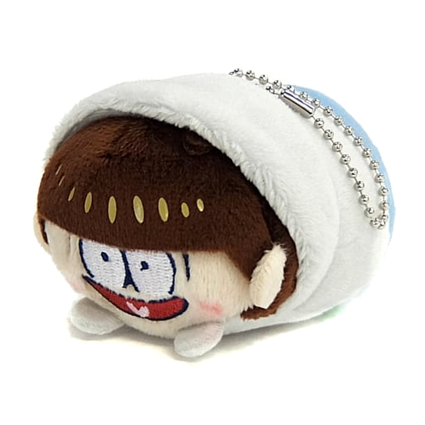 Mr. Osomatsu Jyushimatsu Mochitto Mascot Gray Ver. famima com Limited Mascot [USED]