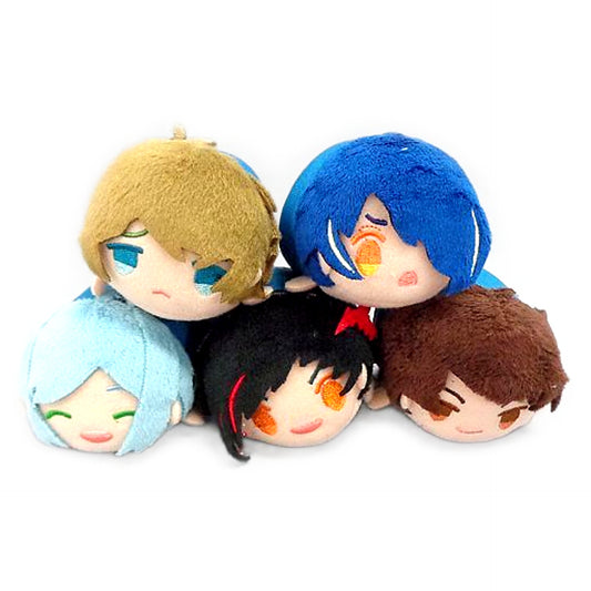 Ensemble Stars! Chiaki Morisawa & Others Mugyutto Mascot Ryuseitai All 5 Types Set Keychains [USED]