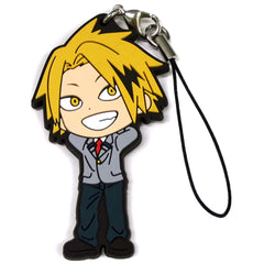 My Hero Academia Denki Kaminari Uniform Ichiban Kuji Rubber Charm Kyunchara Illustrations Prize G Keychains [USED]