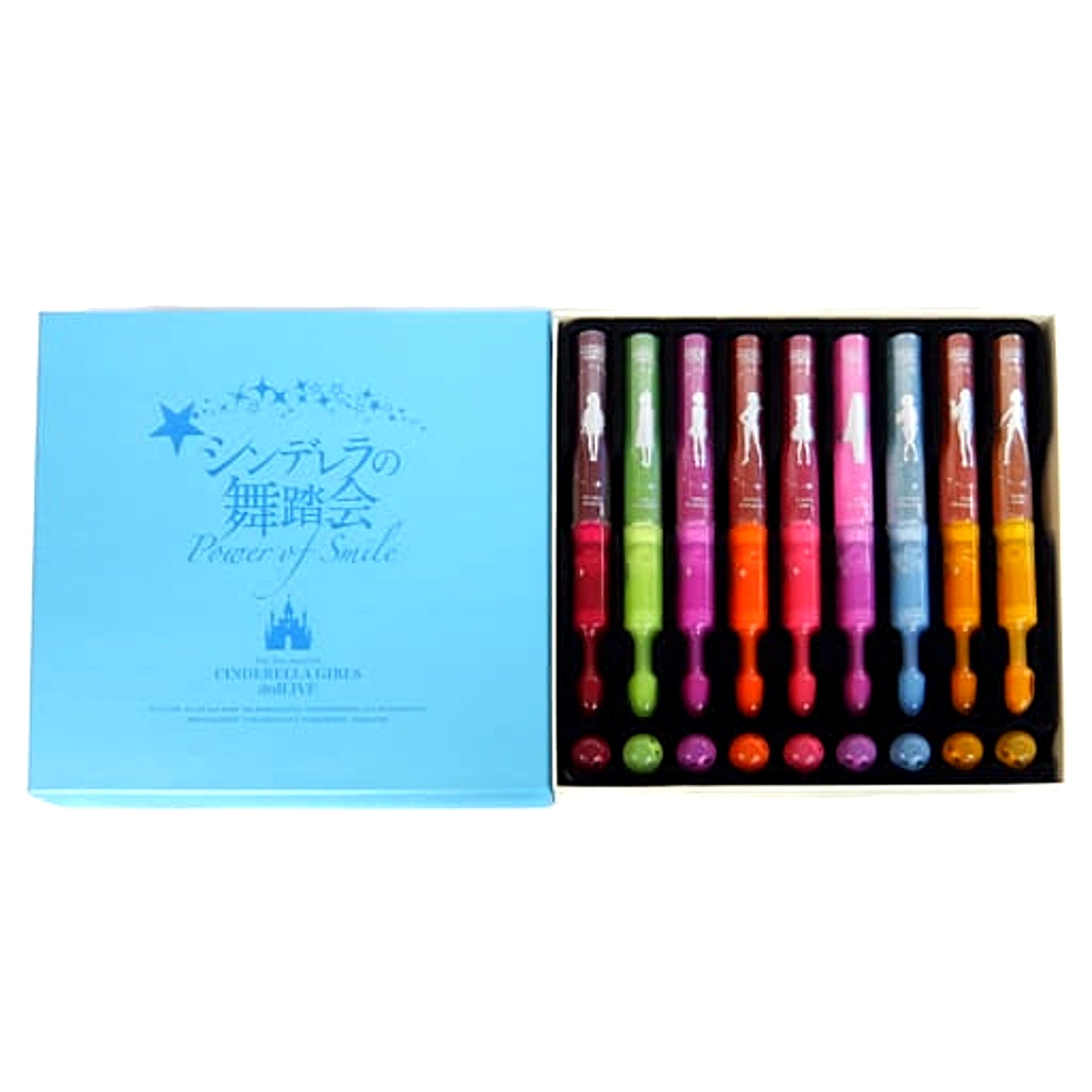 THE IDOLM@STER CINDERELLA GIRLS Official Concert Light 9-Color Set 3rdLIVE Ver. at MAKUHARI 1128 THE IDOLM@STER CINDERELLA GIRLS 3rdLIVE Cinderella's Ball -Power of Smile- [USED]