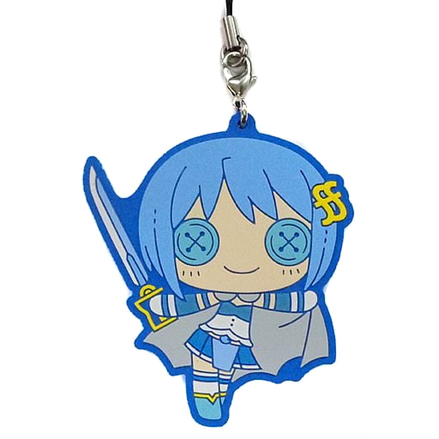 Puella Magi Madoka Magica Sayaka Miki Ichiban Kuji Magiccraft II Rubber Charm Magicot Prize J [USED]