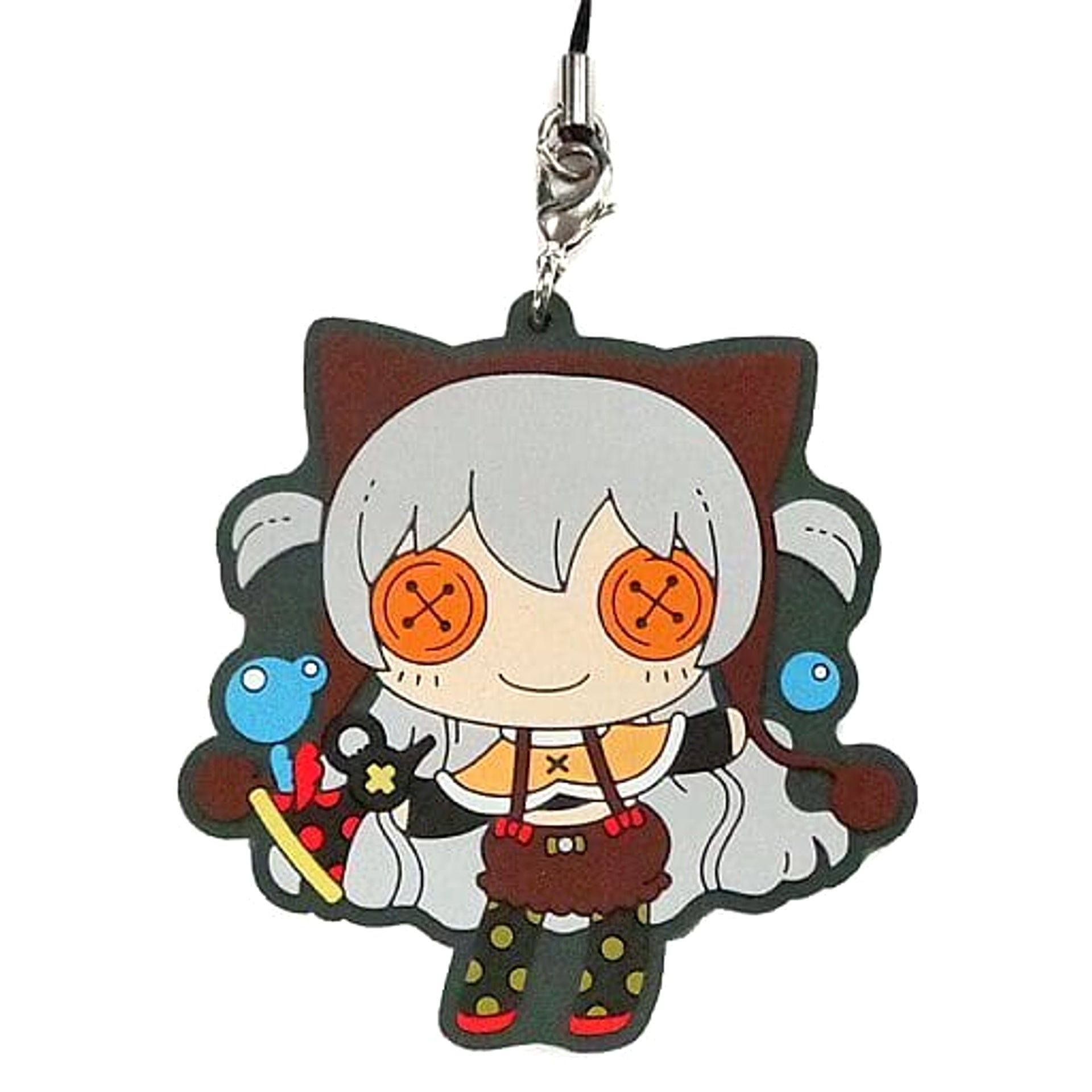 Puella Magi Madoka Magica Nagisa Momoe Ichiban Kuji Magiccraft II Rubber Charm Magicot Prize J [USED]