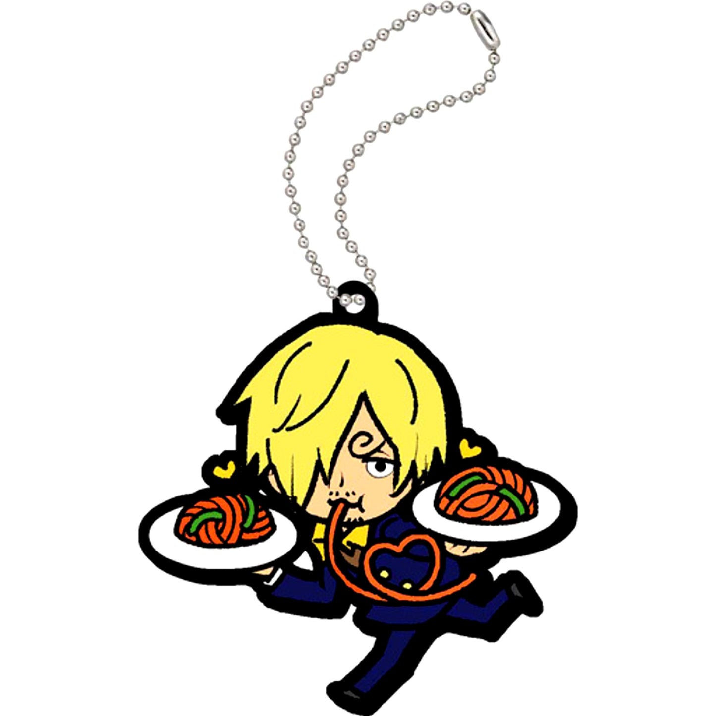 Sanji Rubber Mascot Mogumogu One Piece Umeemon wa Umee! [USED]