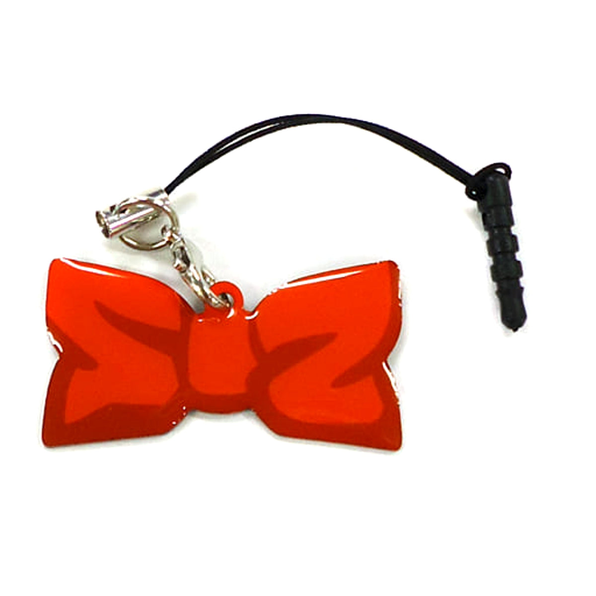 Detective Conan Bowtie Voice Changer Sega Lucky Kuji Black and White Metal Charm White Prize D [USED]