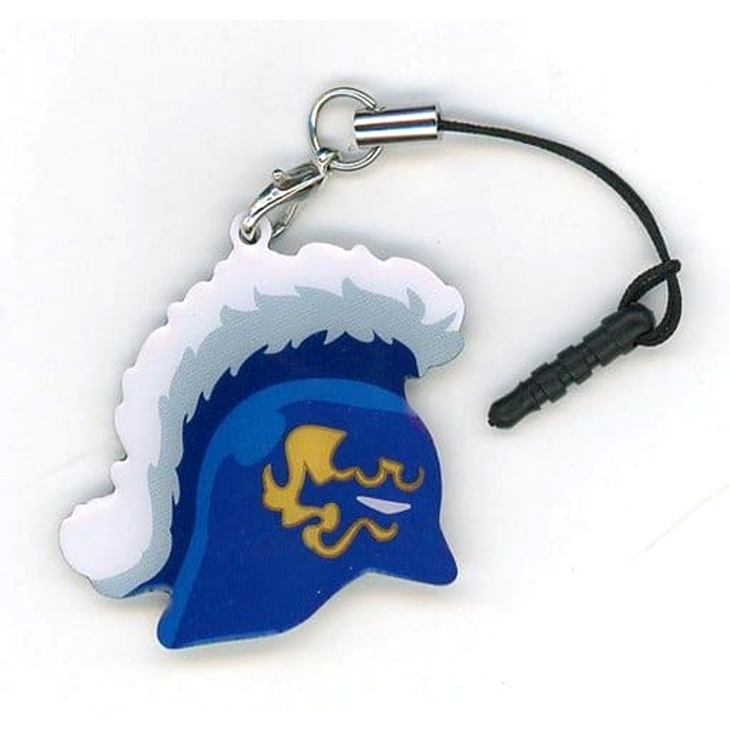 Detective Conan The Black Knight Sega Lucky Kuji Black and White Metal Charm White Prize D [USED]