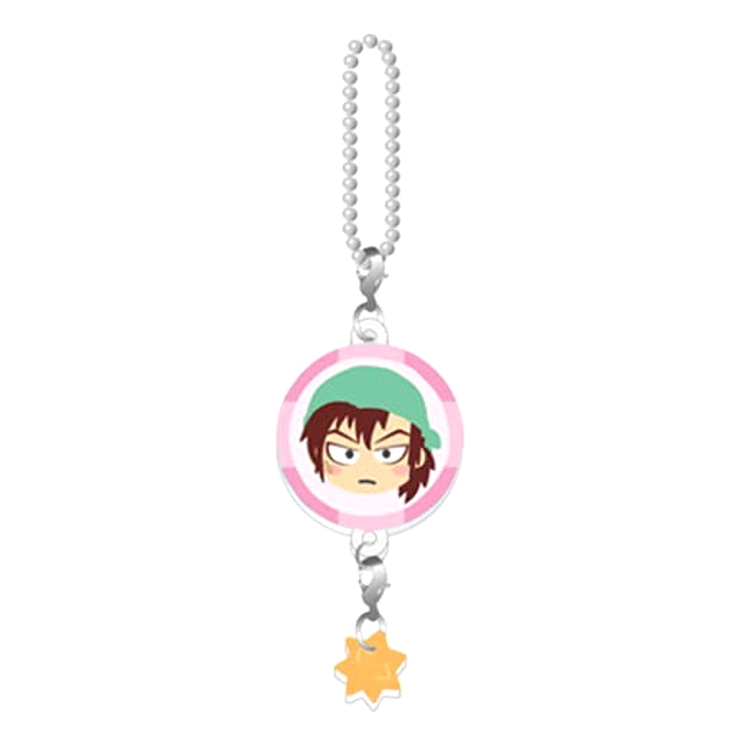 Nintama Rantaro Miyoshimaru 14 Gakuensai! Minna Atsumare no Dan! Ame-chan Style Acrylic Mascot Keychains [USED]
