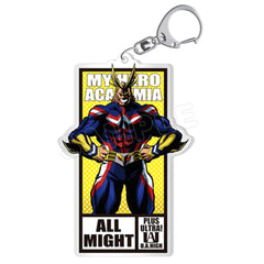 My Hero Academia All Might Acrylic Keychain Keychains [USED]