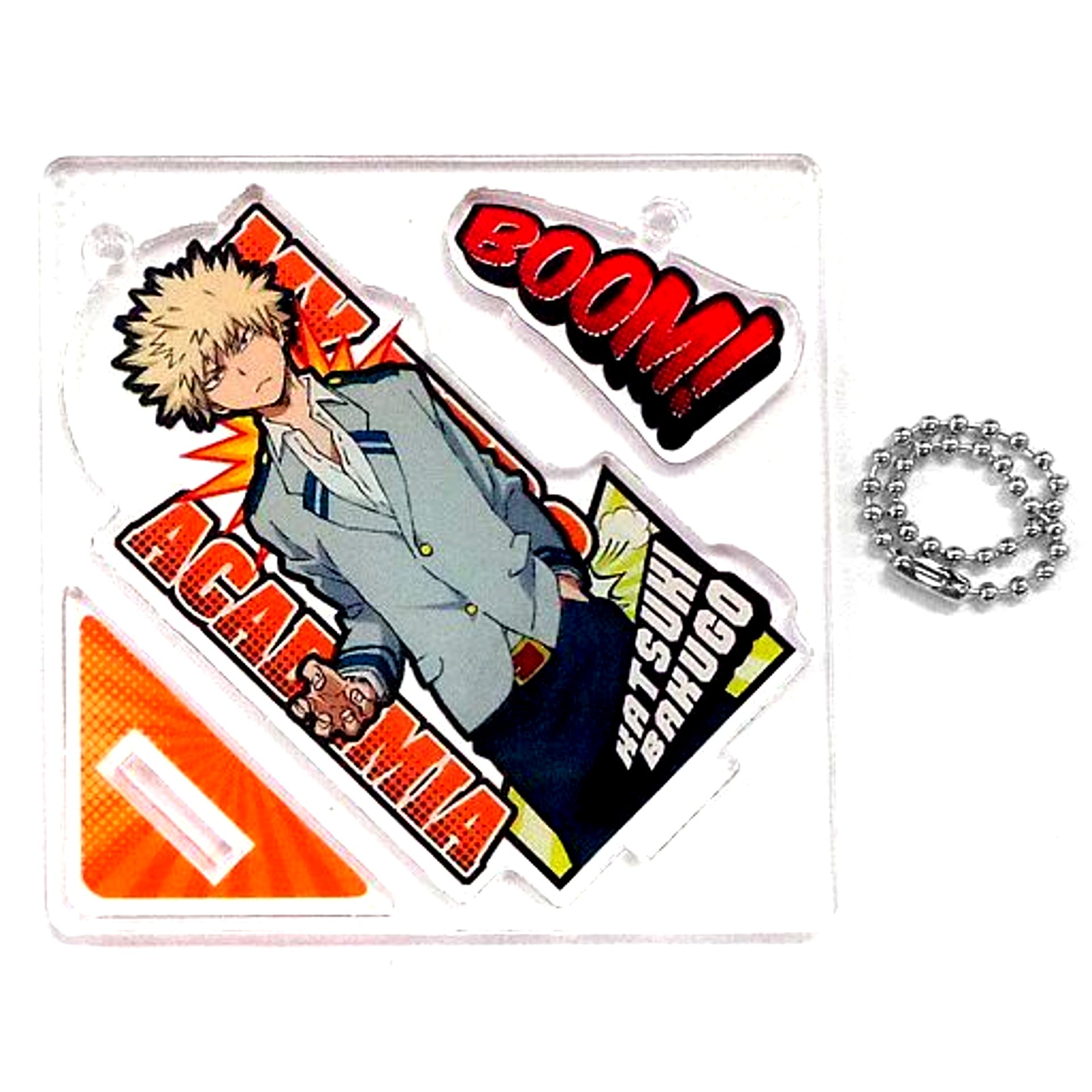 Katsuki Bakugo My Hero Academia in J-WORLD TOKYO Acrylic Stand Keychain [USED]