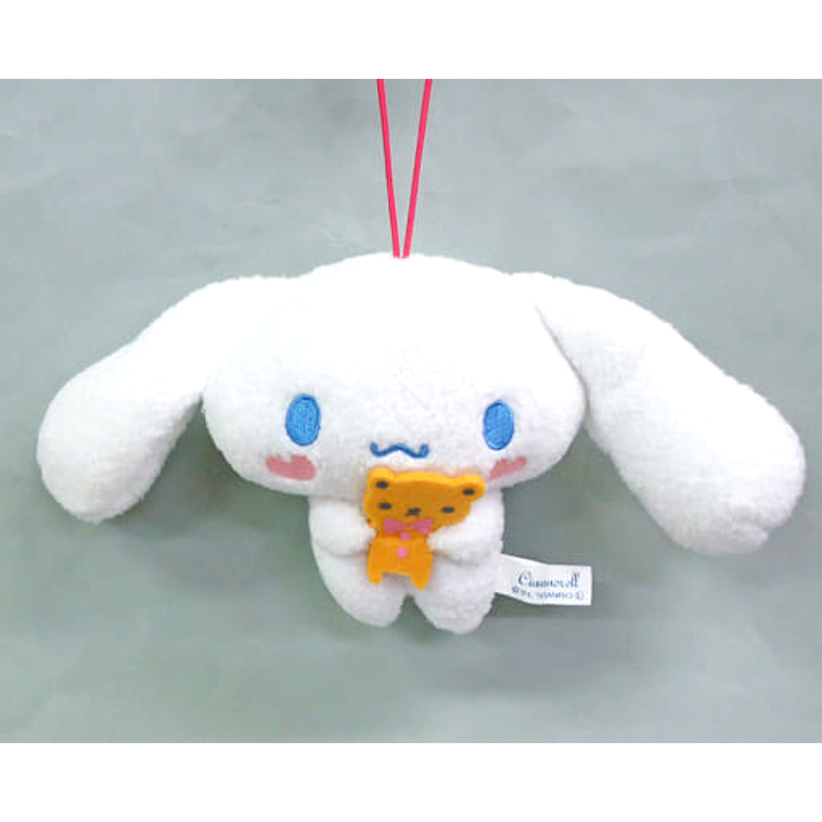 Cinnamon White Looking Ahead Cinnamoroll Bear Holding Heart Cheek Mascot [USED]