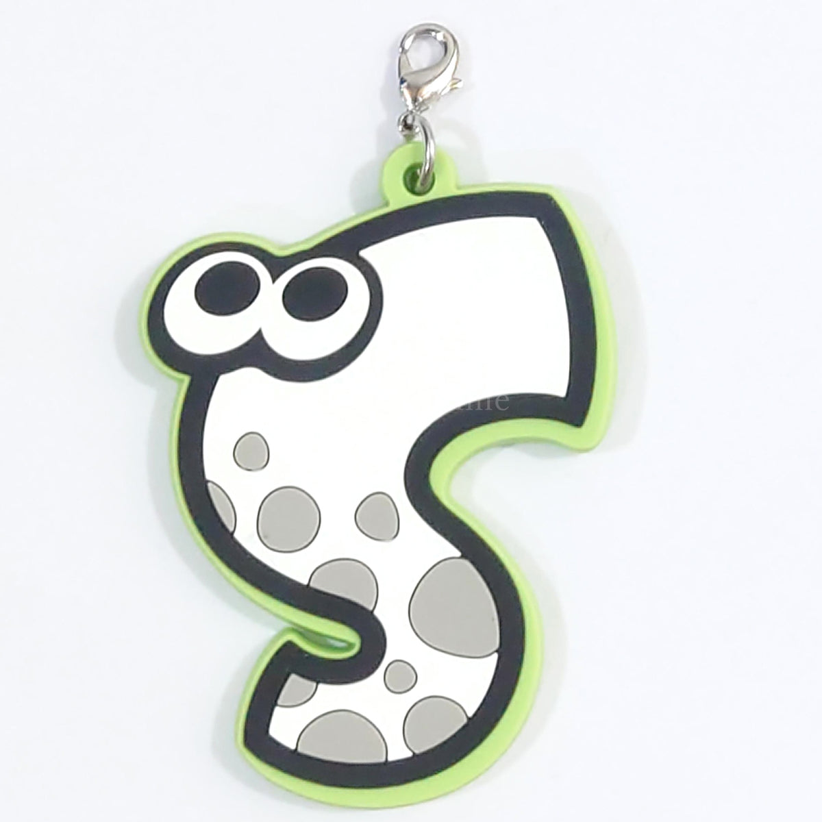 Title Logo Splatoon Ichiban Kuji Collection Shinaika!? Rubber Charm Prize F Charm [USED]