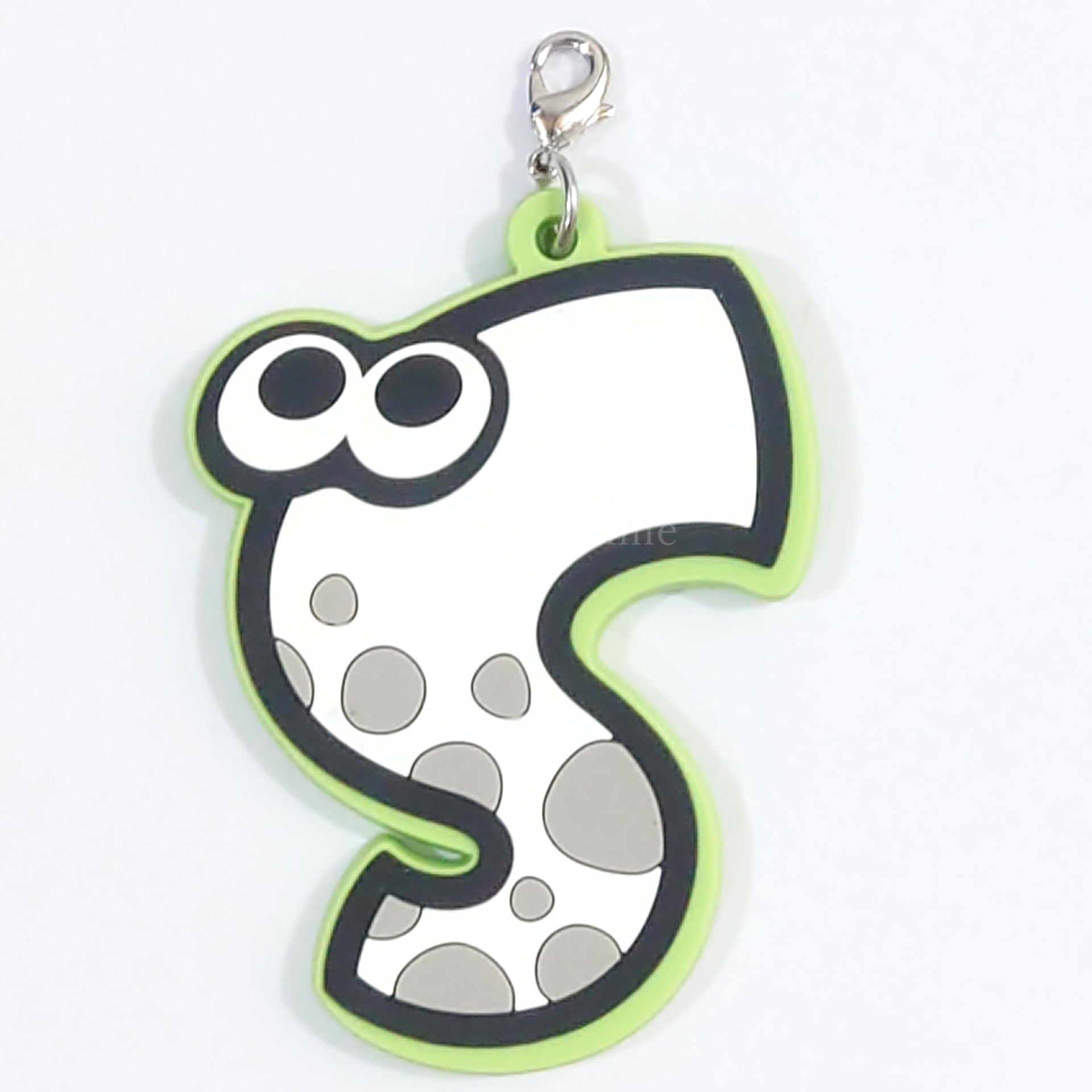 Title Logo Splatoon Ichiban Kuji Collection Shinaika!? Rubber Charm Prize F Charm [USED]