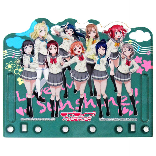 Aqours Atsumeita Acrylic Plate Uranohoshi Girls High School Uniform Ver. Love Live! Sunshine!! [USED]