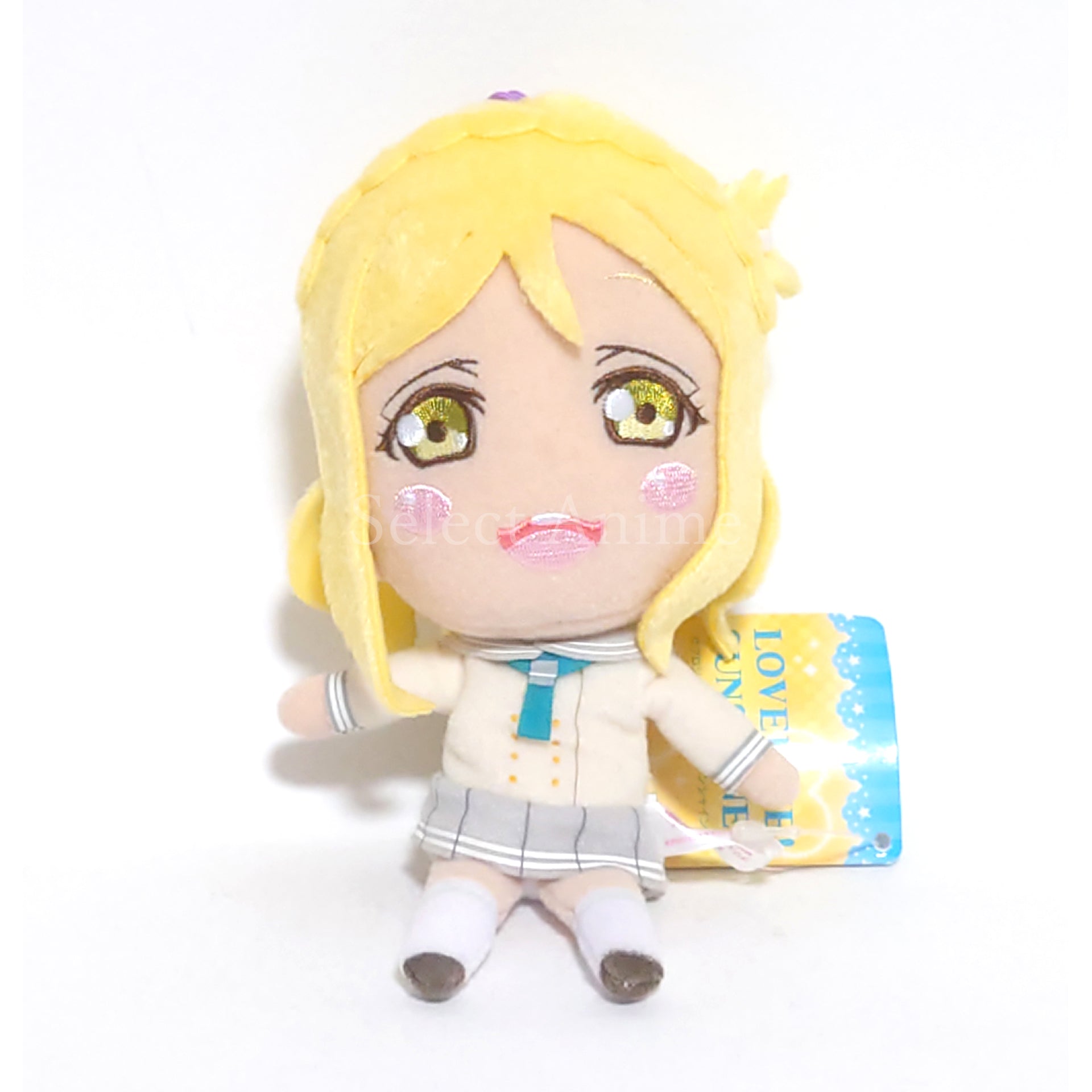 Love Live! Sunshine!! Mari Ohara Winter Uniform Plush Mascot 3rd Grade Keychains [USED]