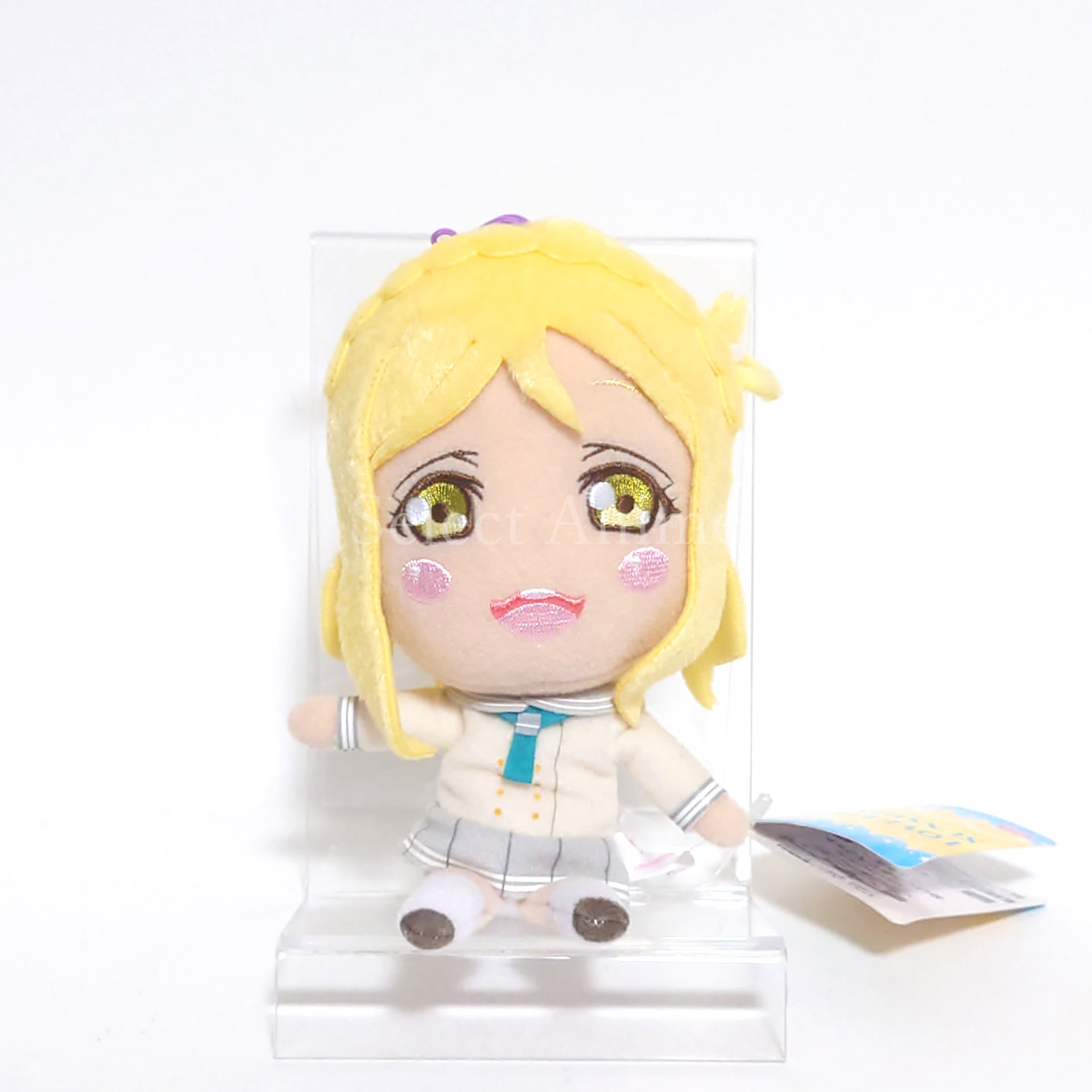 Love Live! Sunshine!! Mari Ohara Winter Uniform Plush Mascot 3rd Grade Keychains [USED]