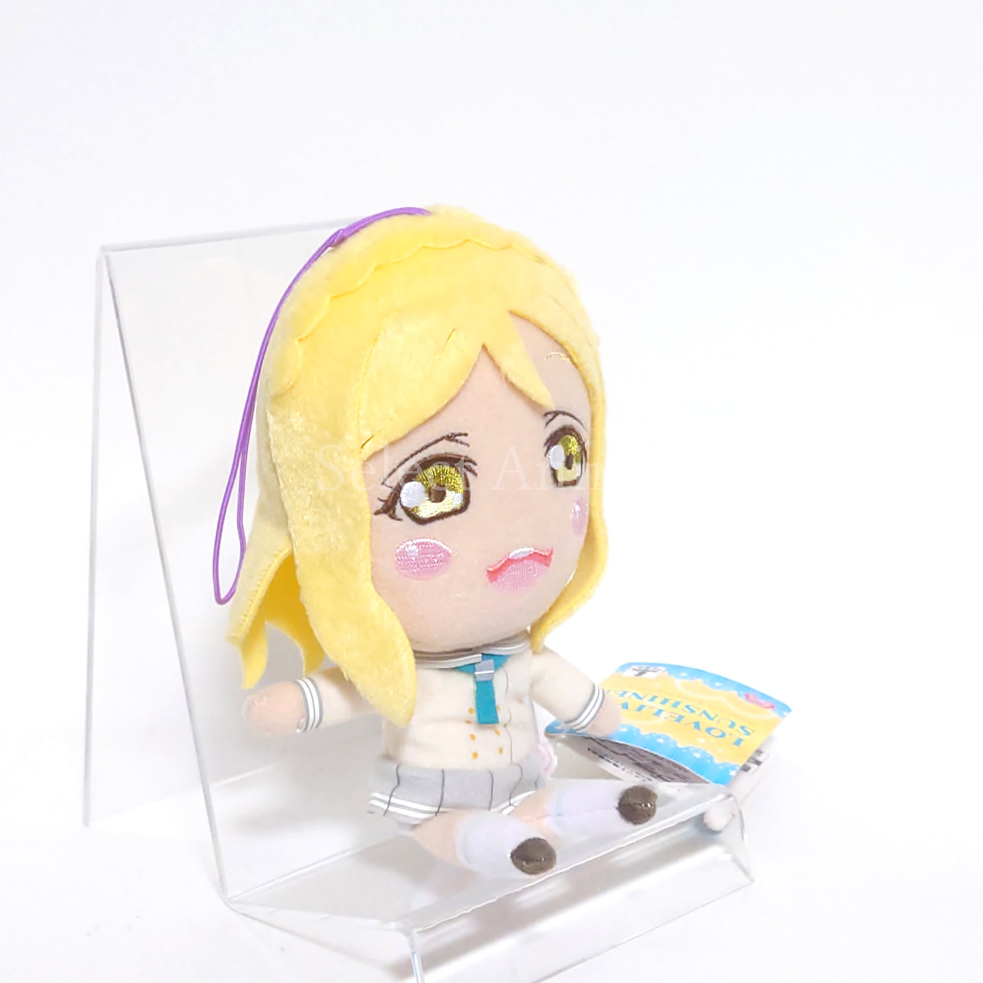 Love Live! Sunshine!! Mari Ohara Winter Uniform Plush Mascot 3rd Grade Keychains [USED]