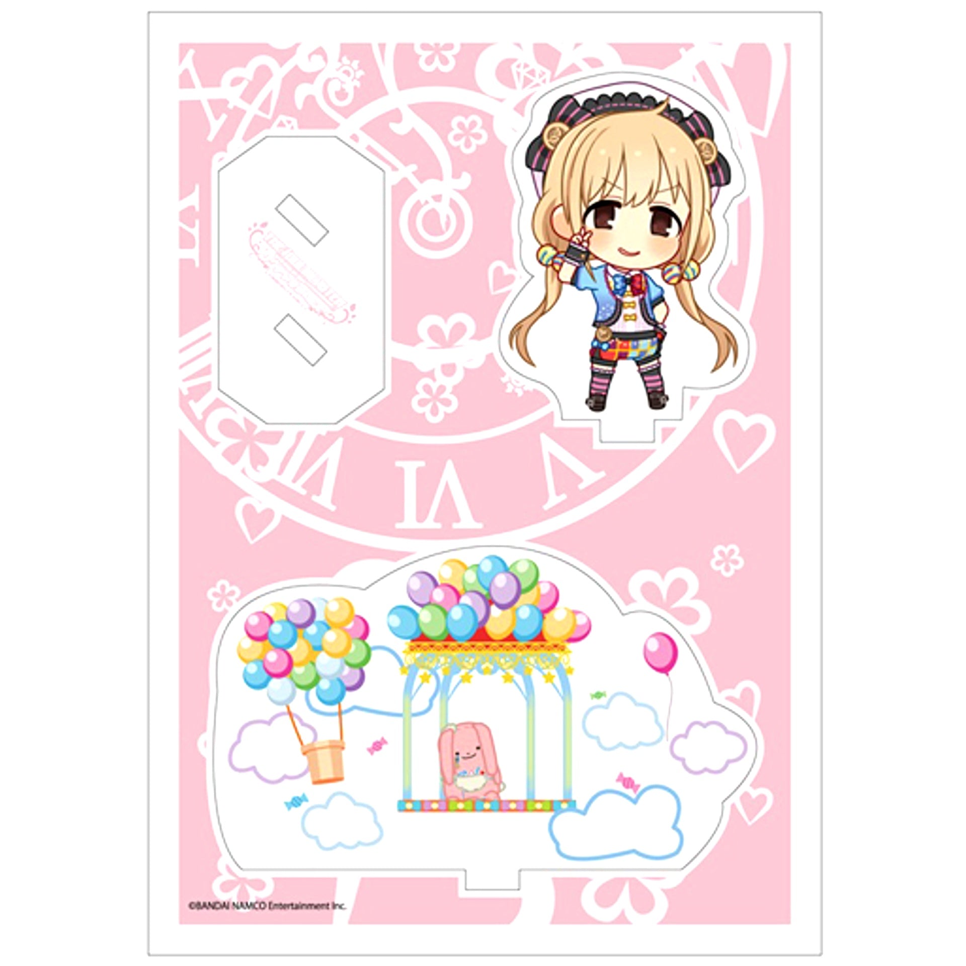 Anzu Futaba THE IDOLM@STER CINDERELLA GIRLS Acrylic Character Plate Petit 01 [USED]
