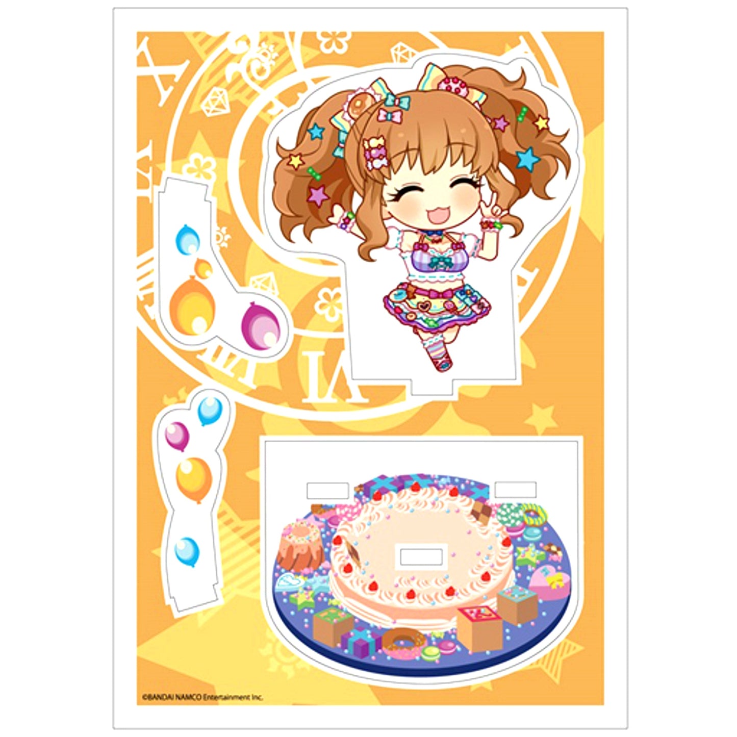 Kirari Moroboshi THE IDOLM@STER CINDERELLA GIRLS Acrylic Character Plate Petit 01 [USED]