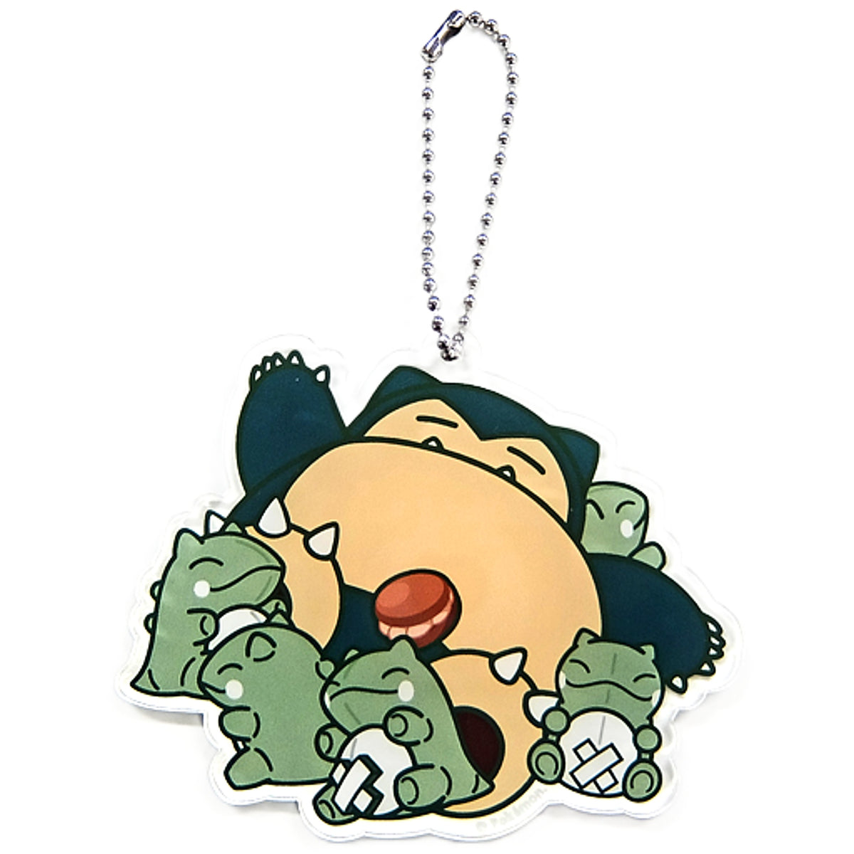 Snorlax Substitute Pokemon Acrylic Charm Collection Poke Parle Substitute Pokemon Center Limited Charm [USED]