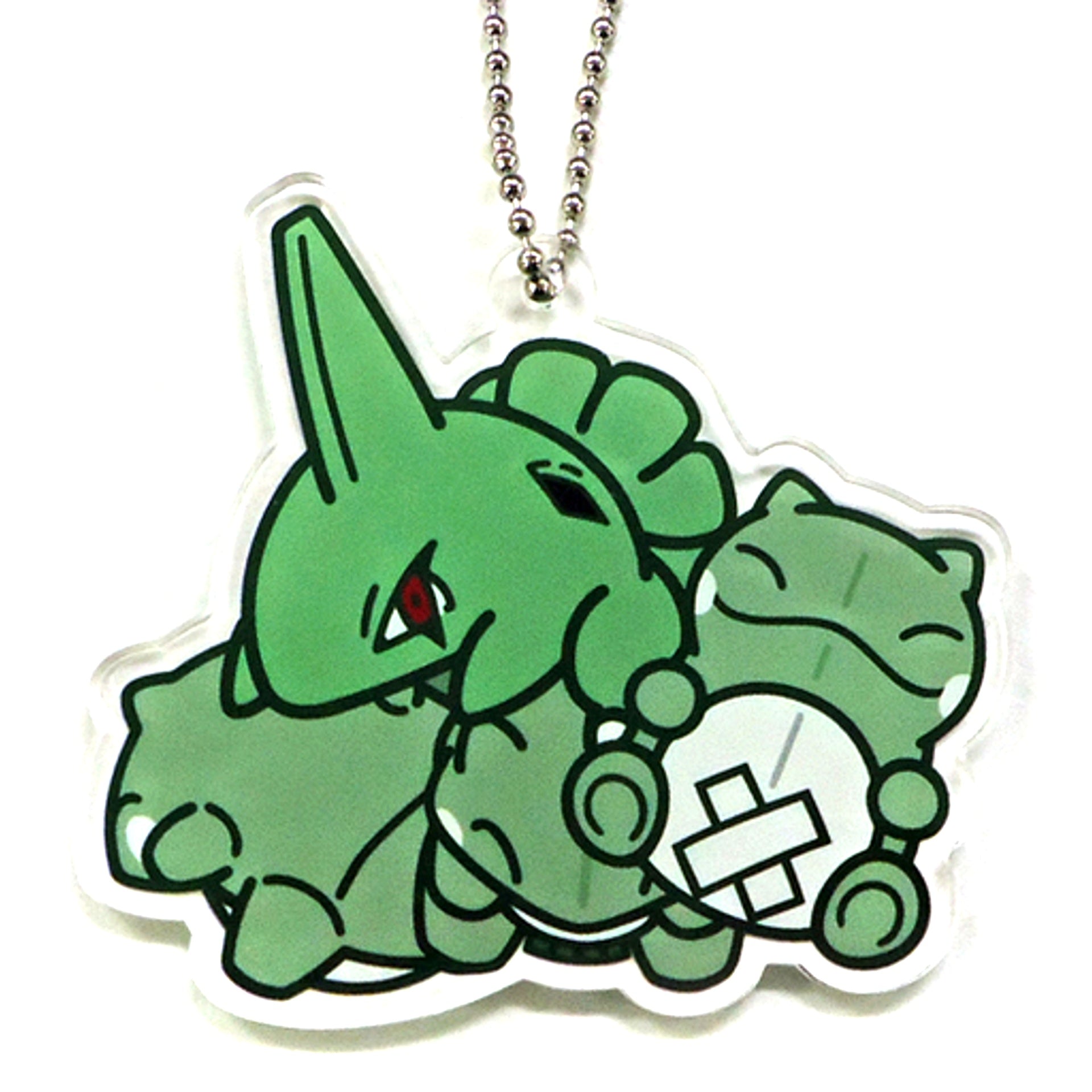 Tyranitar and Substitute Pokemon Acrylic Charm Collection Poke Parre Substitute Pokemon Center Ltd [USED]