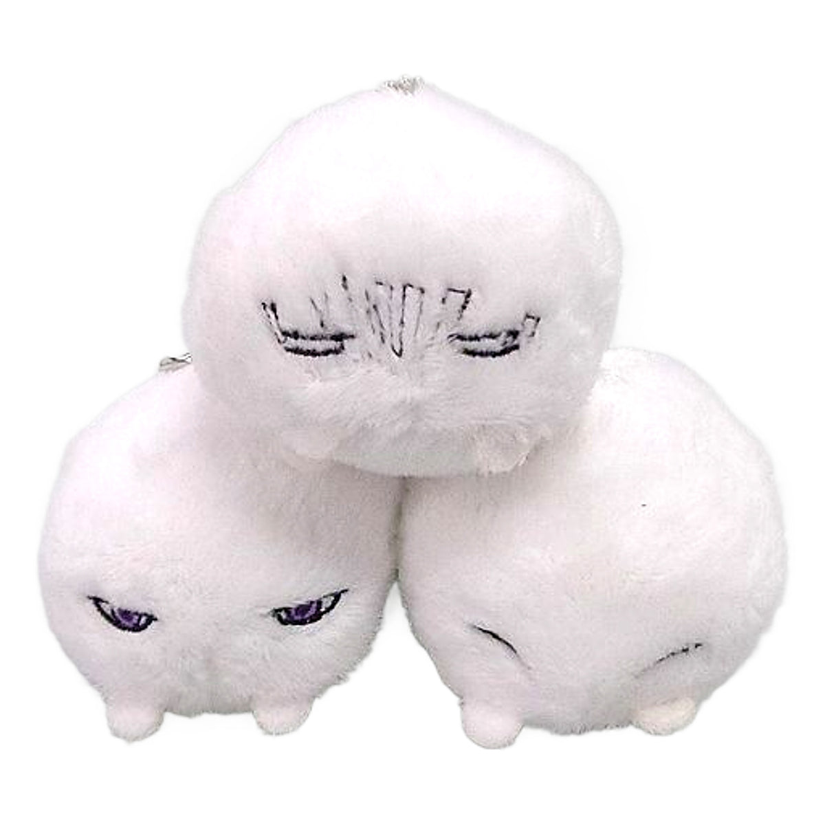 The Morose Mononokean Moja & Others Mojamoja Mascot Keychain All 3 Types Set Keychains [USED]