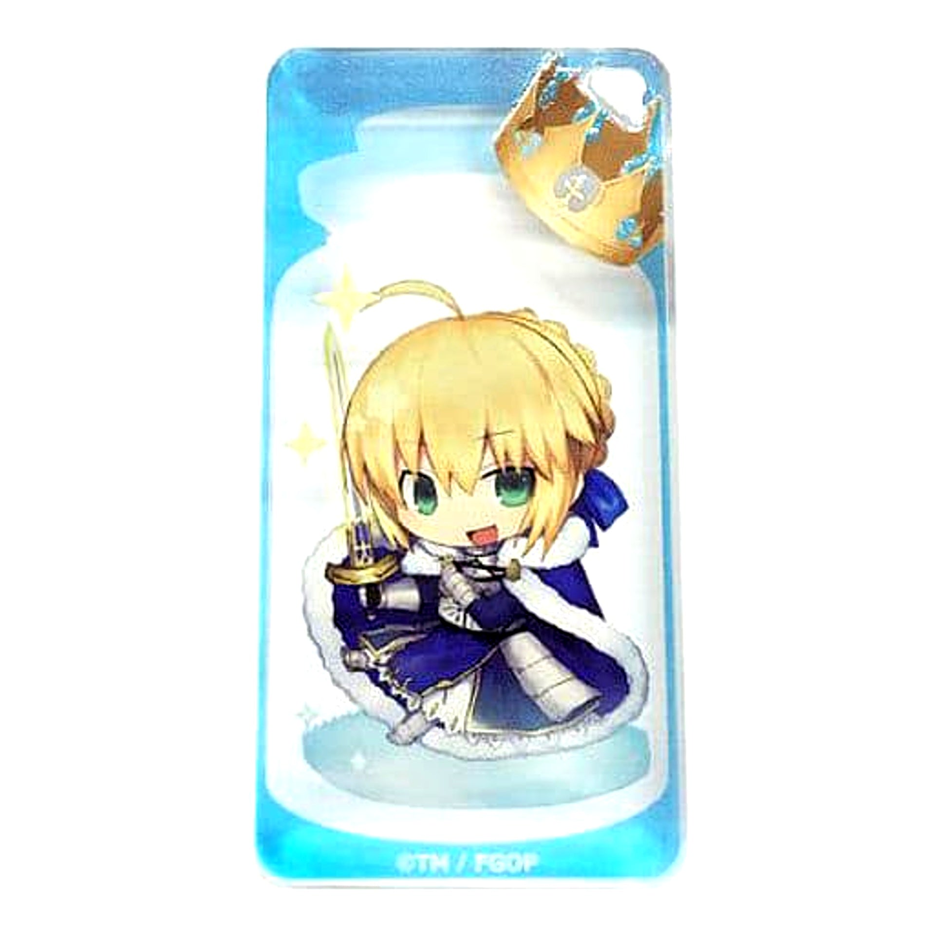 Fate/Grand Order Artoria Pendragon Saber Domiterior Jr Keychain [USED]