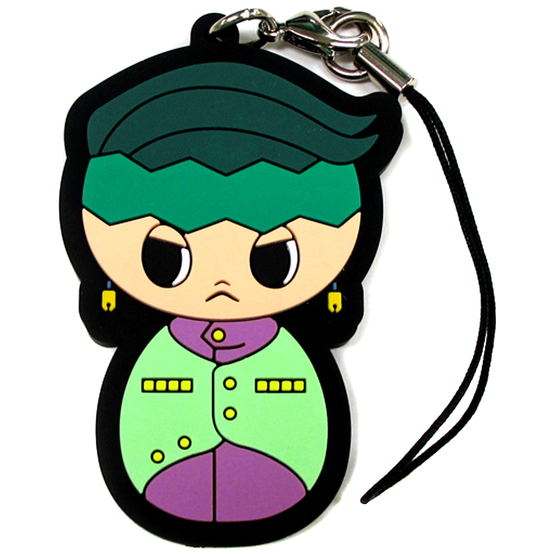 Rohan Kishibe Rubber Strap Ichiban Kuji JoJo's Bizarre Adventure Diamond is Unbreakable Dorararararararara! Prize H [USED]
