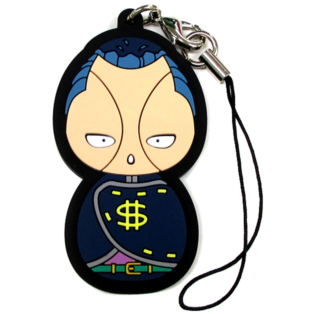 Okuyasu Nijimura H Prize Rubber Strap Ichiban Kuji JoJos Bizarre Adventure Diamond is Unbreakable Dorararararararara [USED]