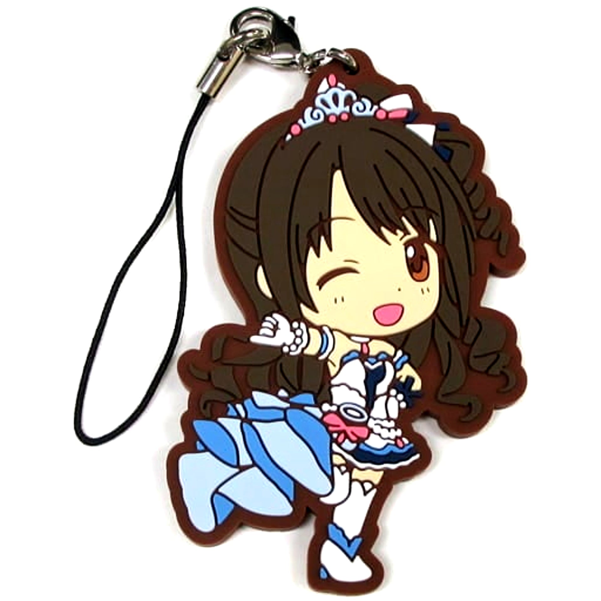 Uzuki Shimamura THE IDOLM@STER Cinderella Girls Ichiban Kuji Cinderella's Summer! Rubber Charm Kyunchara Illustrations Prize E [USED]