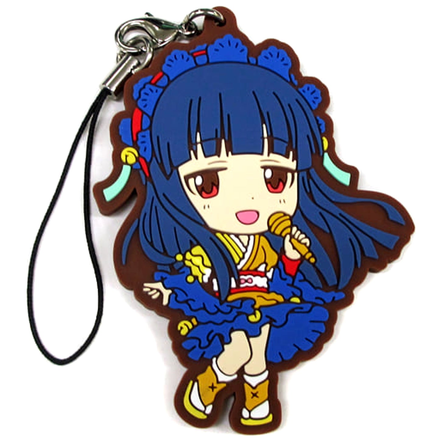 THE IDOLM@STER Cinderella Girls Yukimi Sajo Ichiban Kuji Cinderella's Summer! Rubber Charm Kyunchara Illustrations Prize E [USED]