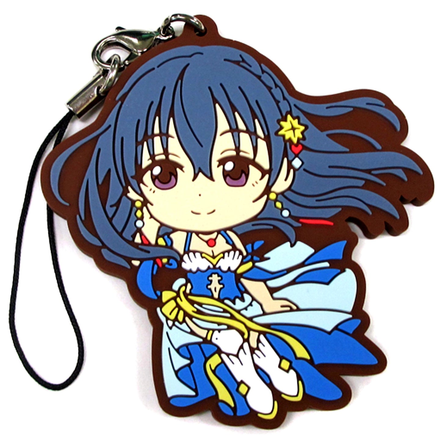 Hajime Fujiwara E Prize Kyun Chara Illustrations Ichiban Kuji The Idolmaster Cinderella Girls Cinderella's Summer! Rubber Strap [USED]