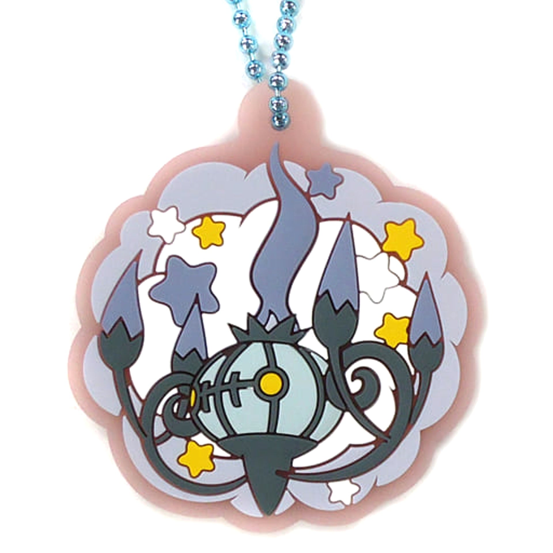 Pokemon Chandelure Ichiban Kuji Pikachu And Friends Utouto Time Rubber Collection Prize I Keychains [USED]