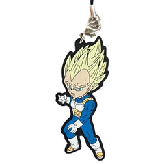 Dragon Ball Vegeta Super Saiyan Ichiban Kuji Z Arc World Collectable Figure Rubber Strap Prize I Keychains [USED]