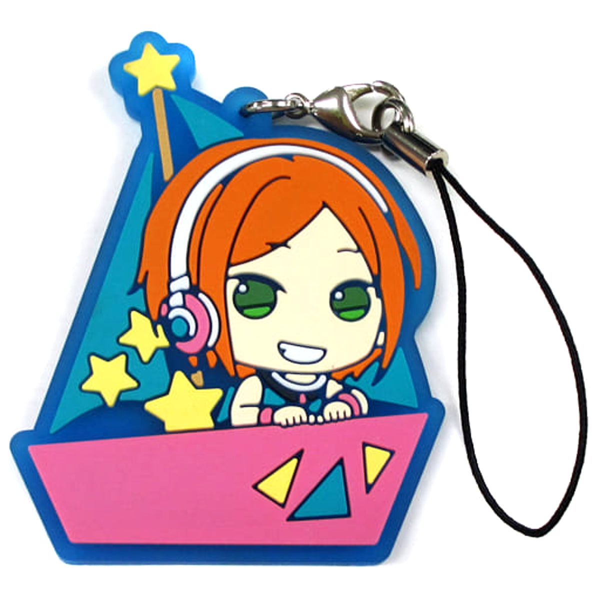Ensemble Stars! Hinata Aoi Ichiban Kuji Serious! Produce! Hot! Rubber Strap Sporin Prize N Keychains [USED]