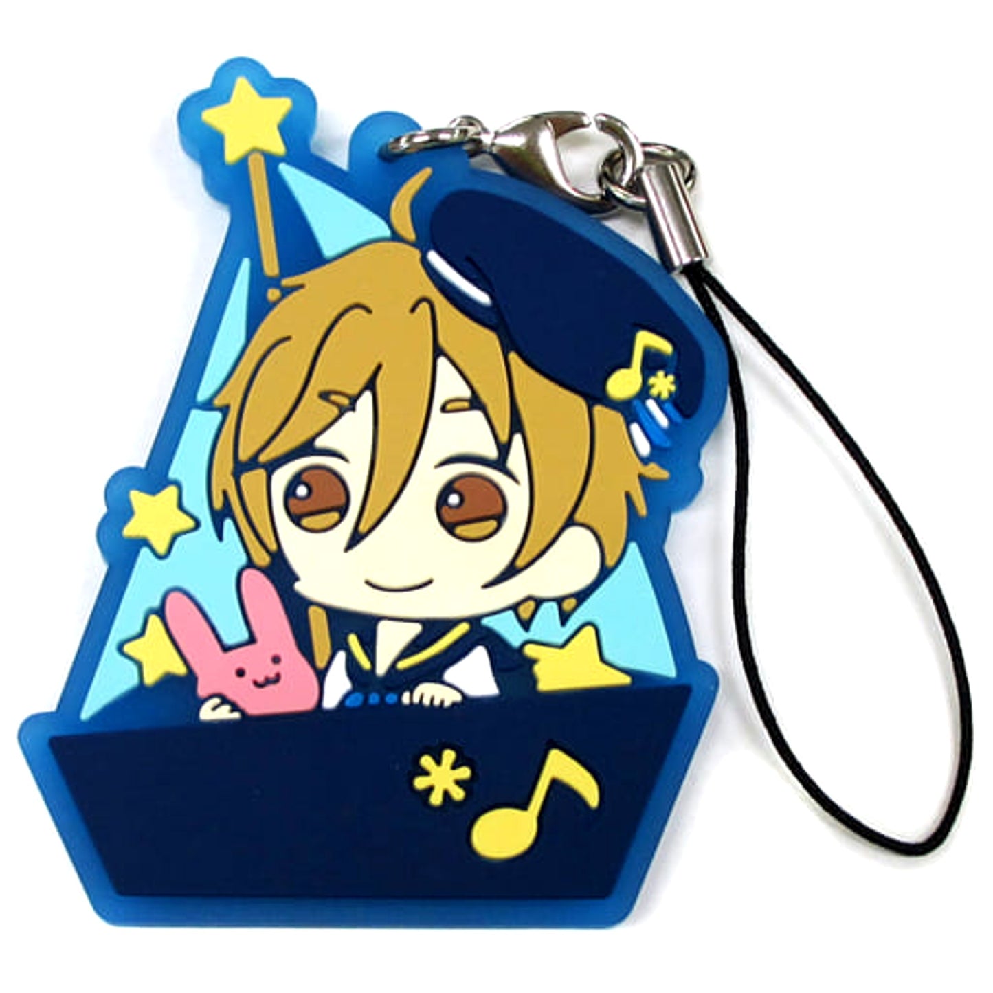 Ensemble Stars! Tomoya Mashiro Ichiban Kuji Serious! Produce! Hot! Rubber Strap Sporin Prize N [USED]