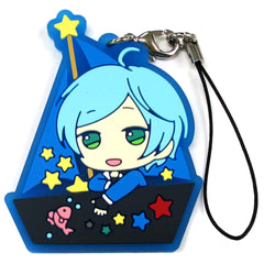Ensemble Stars! Kanata Shinkai Ichiban Kuji Serious! Produce! Hot! Rubber Strap Sporin Prize N Keychains [USED]