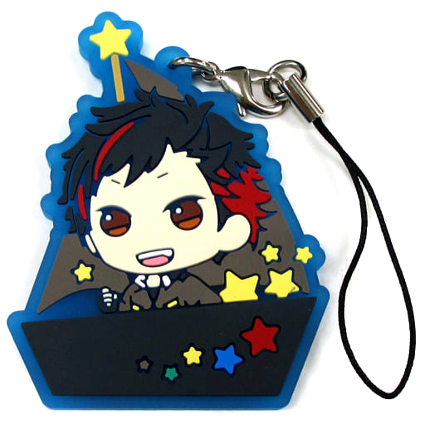 Ensemble Stars! Tetora Nagumo Ichiban Kuji Serious! Produce! Hot! Rubber Strap Sporin Prize N Keychains [USED]
