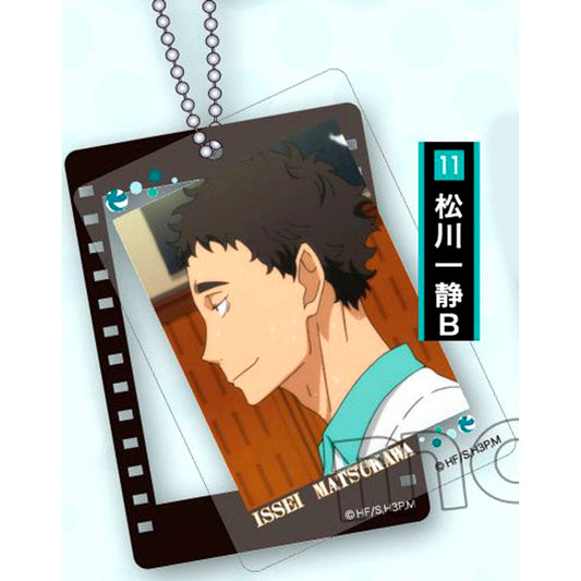 Issei Matsukawa Haikyu!! Plastic Keychain Face Close-up Aoba Johsai High School Ver. [USED]