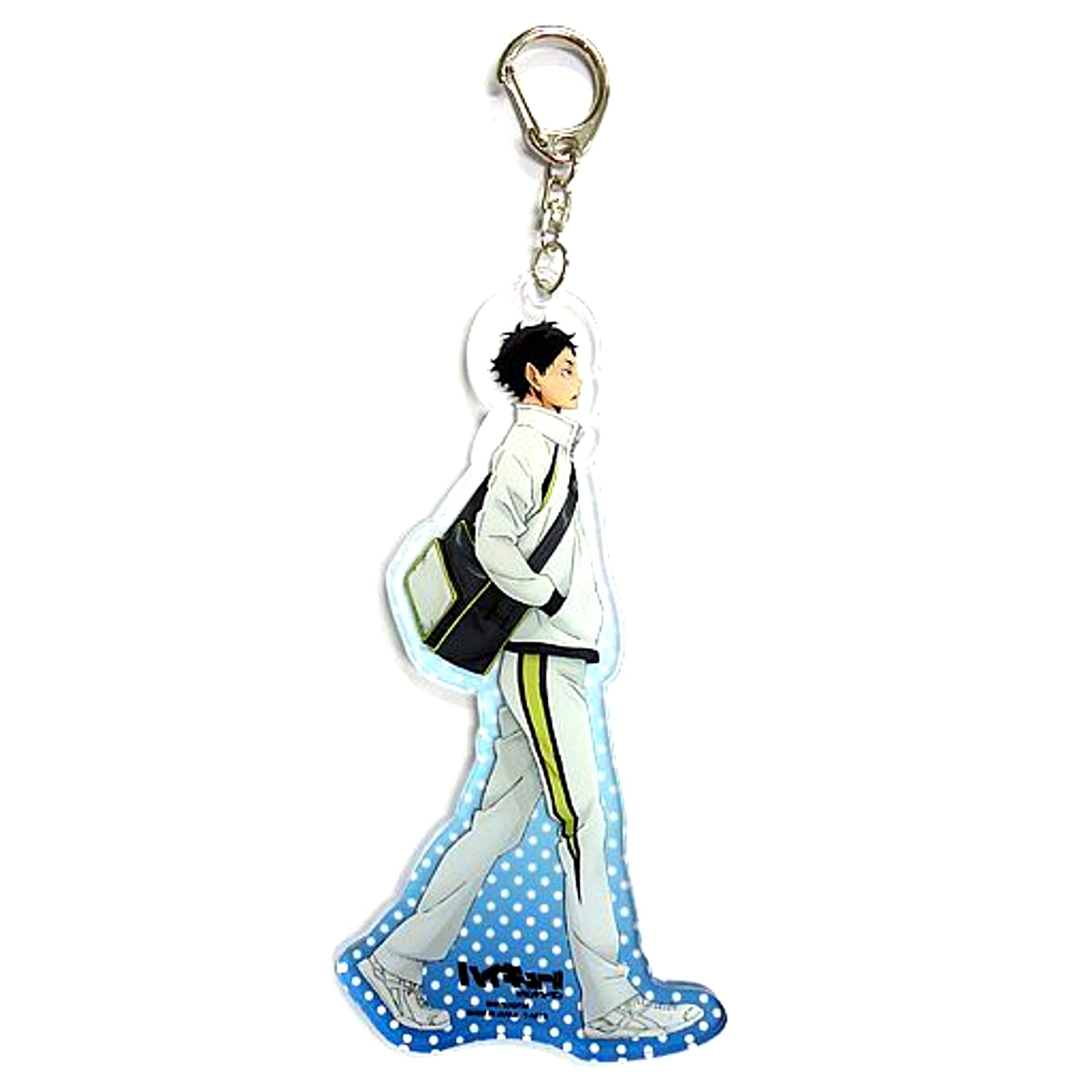 Keiji Akaashi Haikyu!! Acrylic Going to School Keychain Extra Ver. [USED]