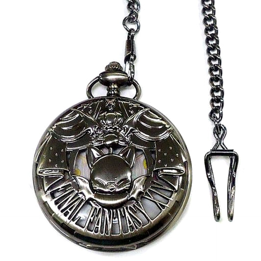Final Fantasy XIV Silver Moogle Design Pocket Watch [USED]