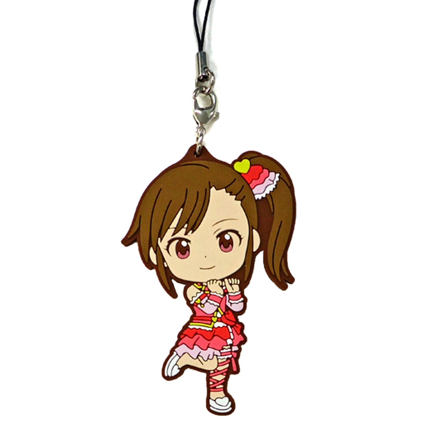 Mami Futami E Prize Kyun Chara Illustrations Ichiban Kuji The Idolmaster Platinum Stars Rubber Strap [USED]