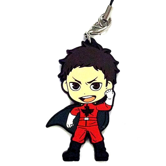 Daichi Sawamura Haikyu!! Ichiban Kuji Sekai ga Naita Kyosho Ennoshita Kantoku no Wadaisaku ga Taibo no Shohinka!! Rubber Strap Fighter Box Kyunchara Illustrations Fighter Box 4th Prize [USED]