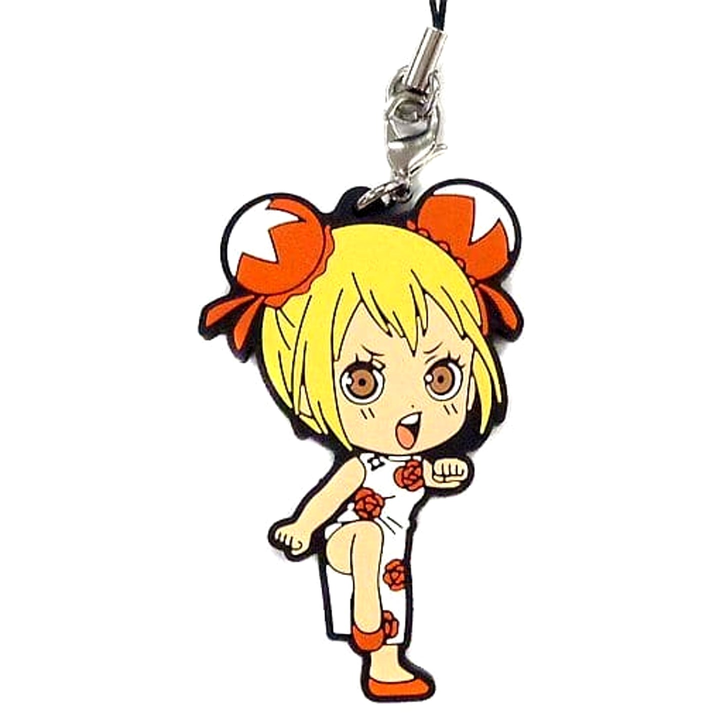 Haikyu!! Hitoka Yachi Ichiban Kuji Sekai ga Naita Kyosho Ennoshita Kantoku no Wadaisaku ga Taibo no Shohinka!! Rubber Charm Kyunchara Illustrations Fighter Box 4th Prize Keychains [USED]