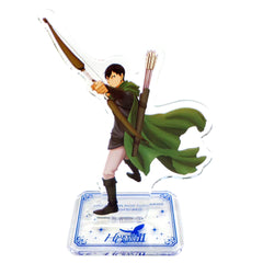 Haikyu!! Tobio Kageyama Ichiban Kuji Sekai ga Naita Kyosho Ennoshita Kantoku no Wadaisaku ga Taibo no Shohinka!! Confrontation! Acrylic Stand Kyun Chara Illustrations Quest Box Prize B Acrylic Stands [USED]